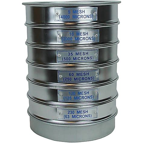 United Scientific™ METAL SIEVES